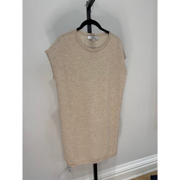 Maison de Papillion Beige Sleeve Cashmere Dress Womens S - Picture 3 of 5